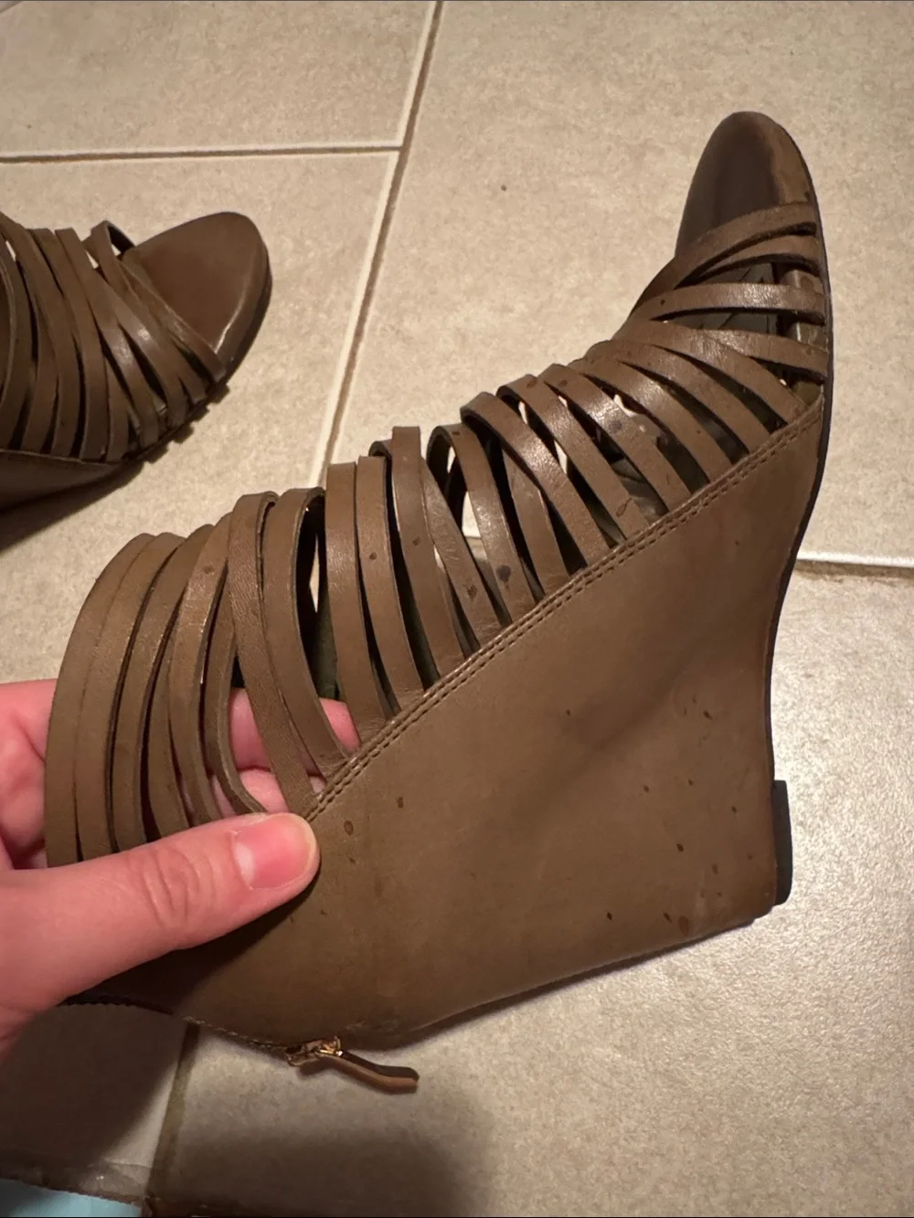 Vince Camuto Strappy Wedge Sandals